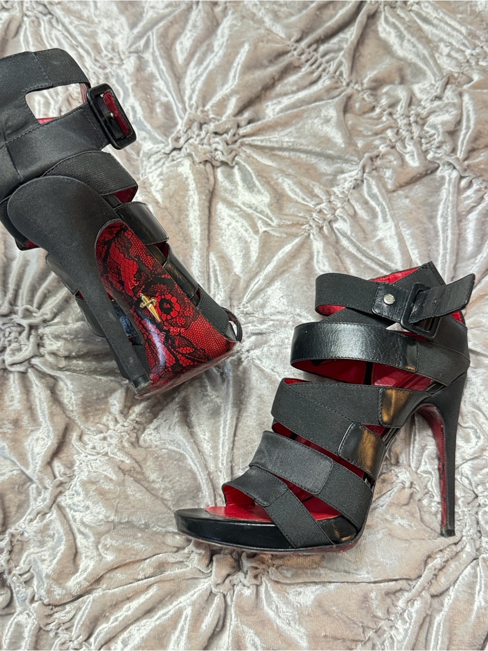 Cesare Paciotti Heels 🖤 🗡️ 🔥